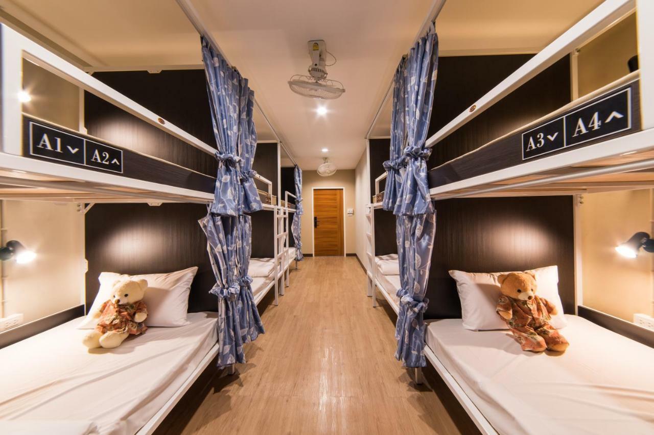 Napa Hostel Samrong Station Samut Prakan Bagian luar foto