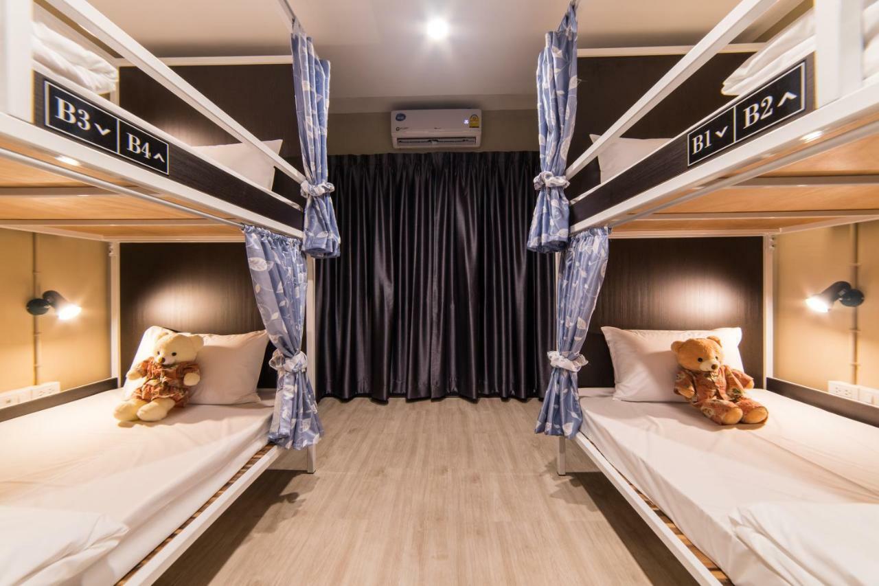 Napa Hostel Samrong Station Samut Prakan Bagian luar foto